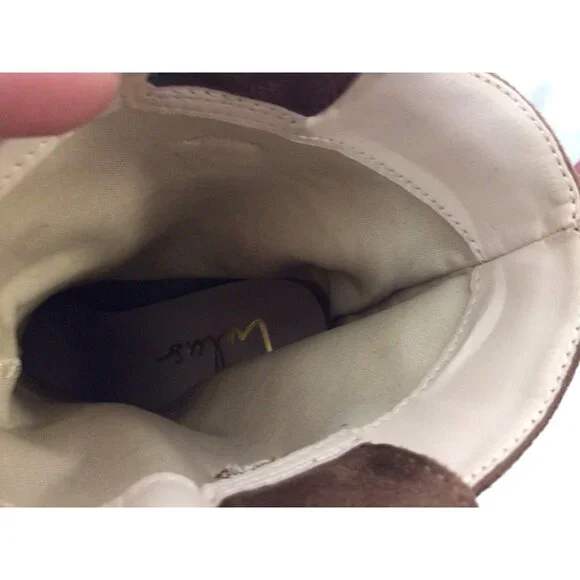 Lulus Western Leather Ankle Boots Womens 6.5 - Picture 7 of 10